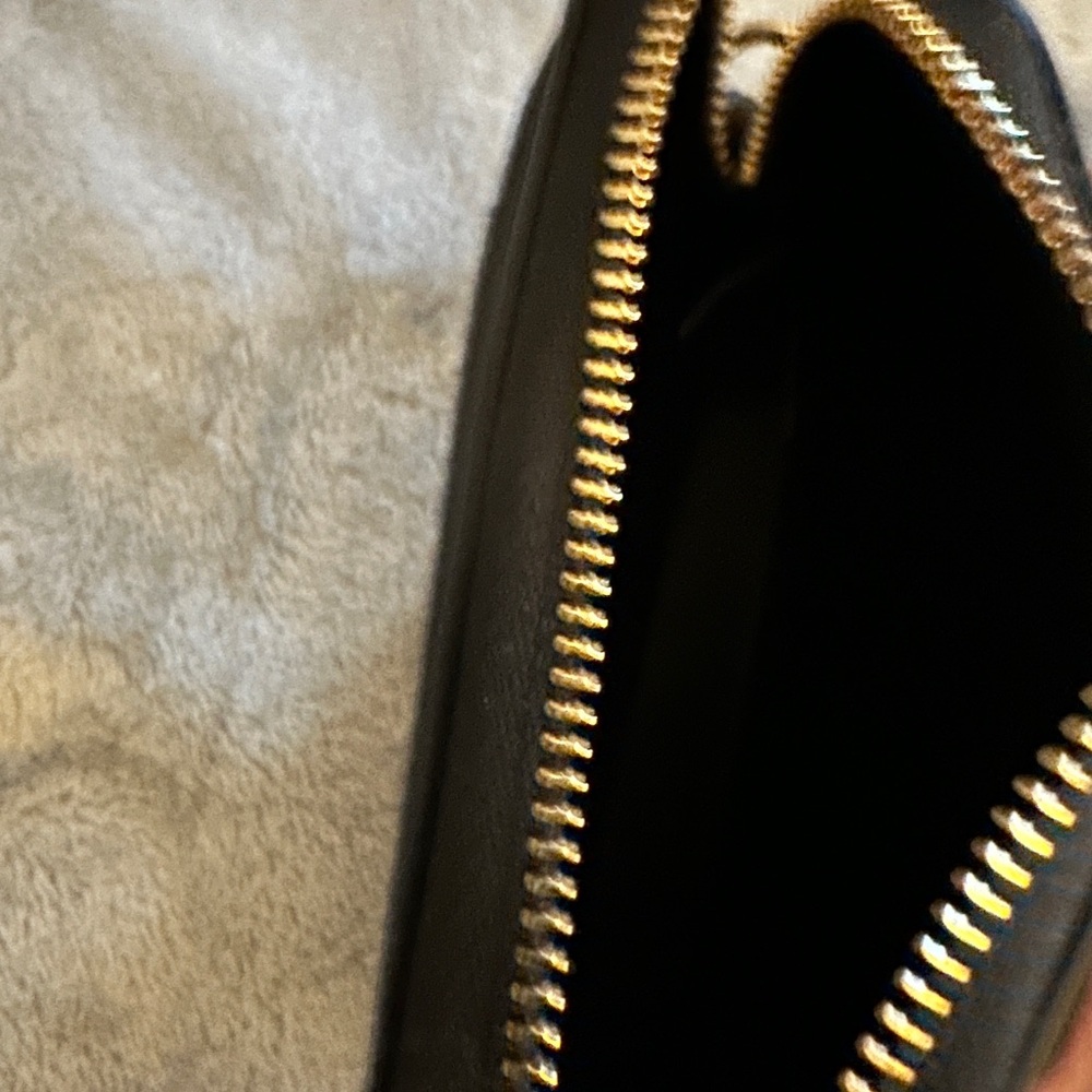 Coach Signature Brown and Zipped Card Holder Wallet - Picture 7 of 12